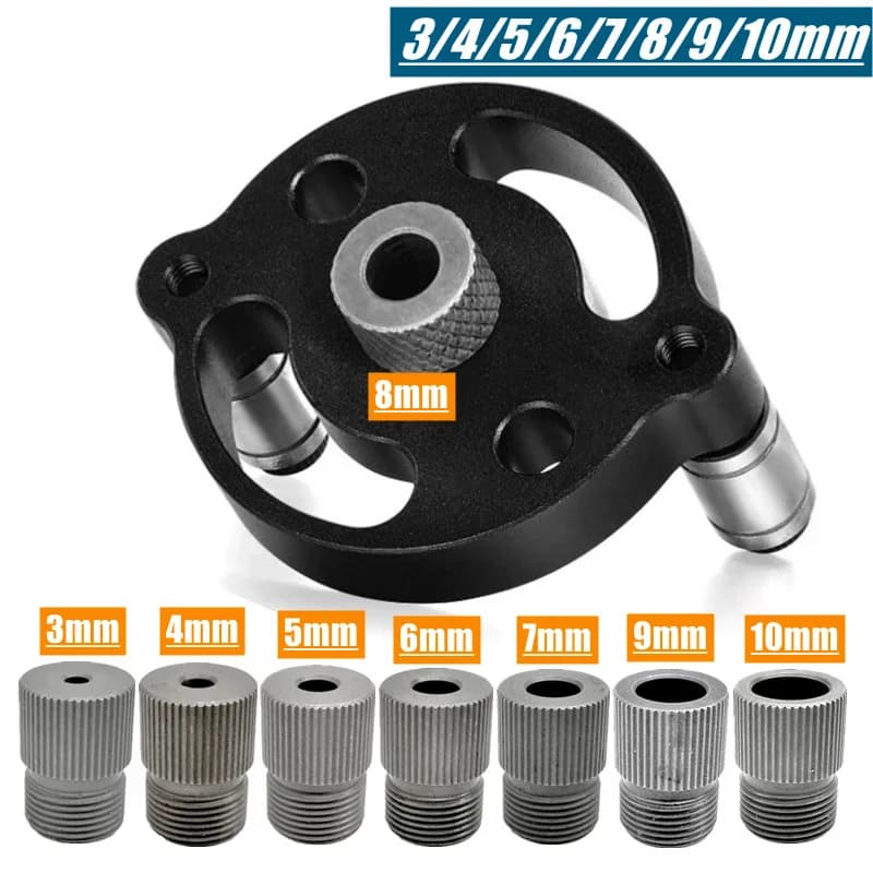 מדריך חורי כיס שדרוג אנכי 3-10mm עם מרכז עצמי