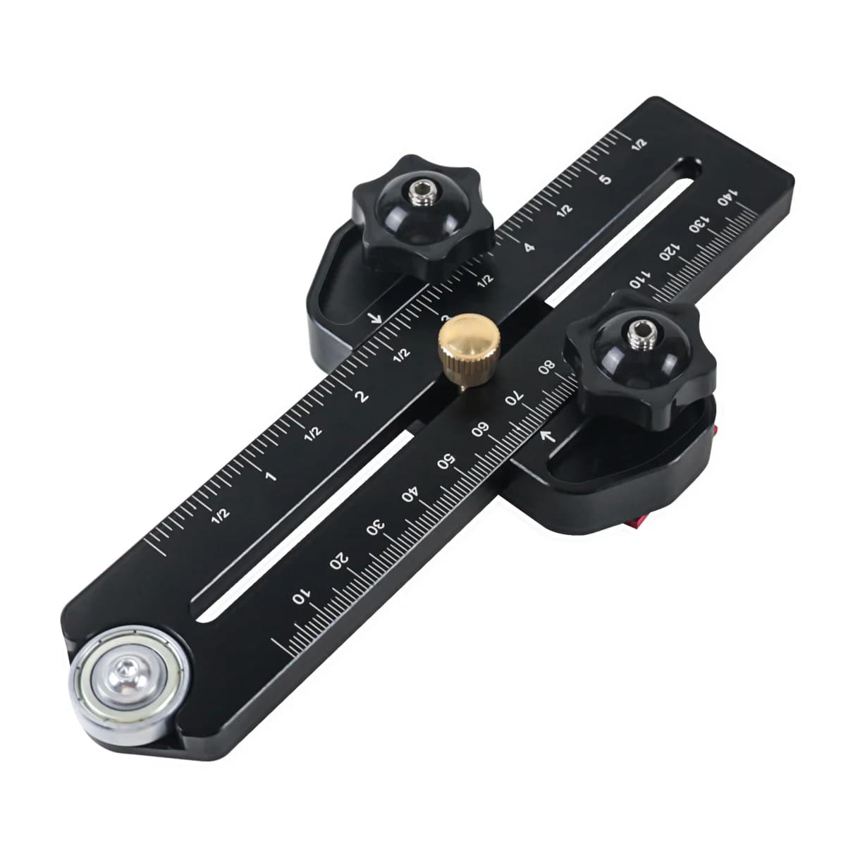 כלי עזר לחיתוך צר דק (Thin Rip Jig) ממתכת לבטיחות במסור שולחן
