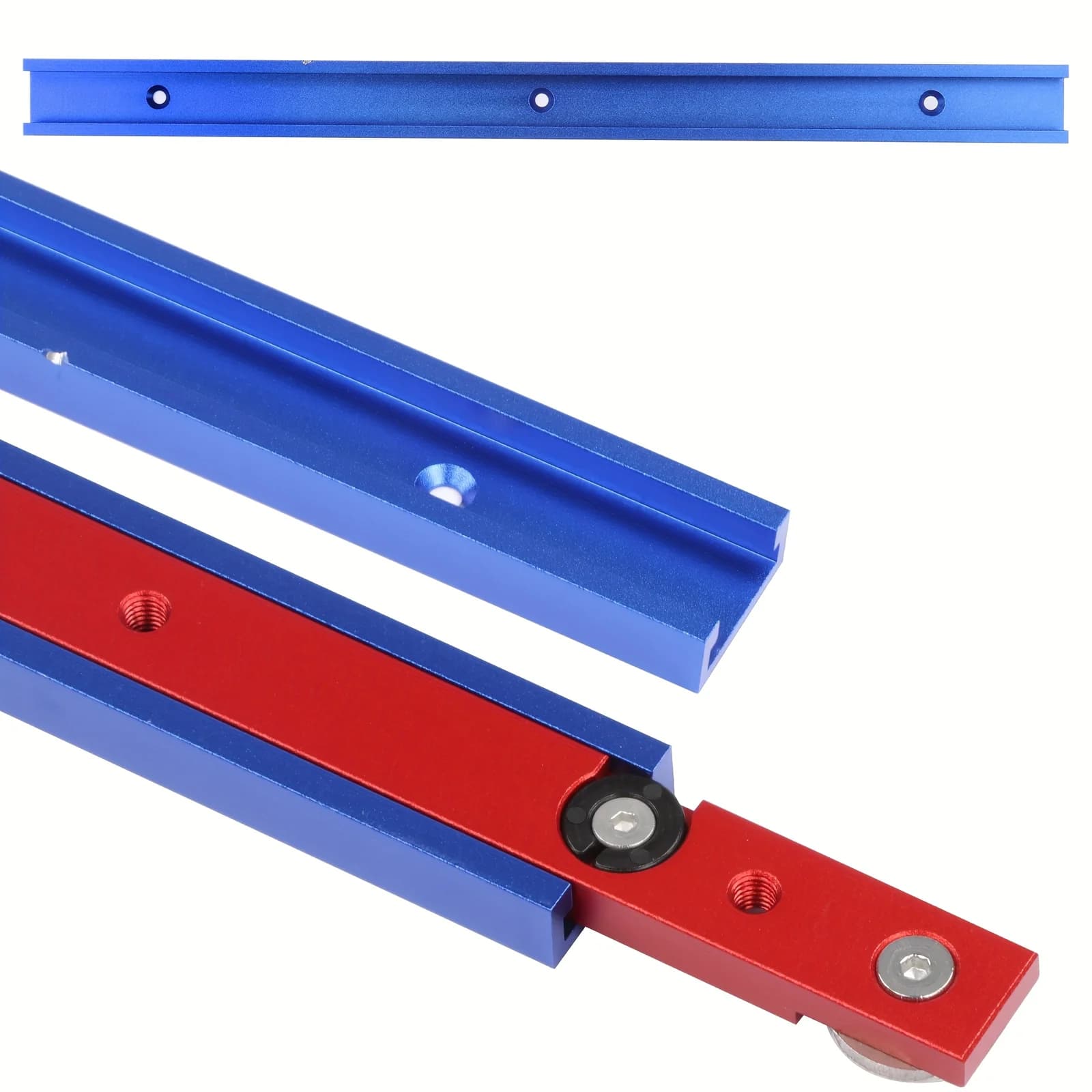 מוט מד גבול אלומיניום מסוג T-Track לעבודה כבדה