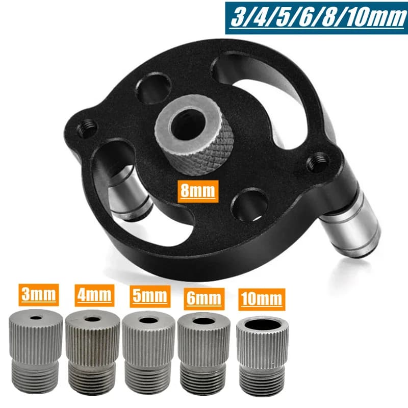 מדריך חורי כיס שדרוג אנכי 3-10mm עם מרכז עצמי