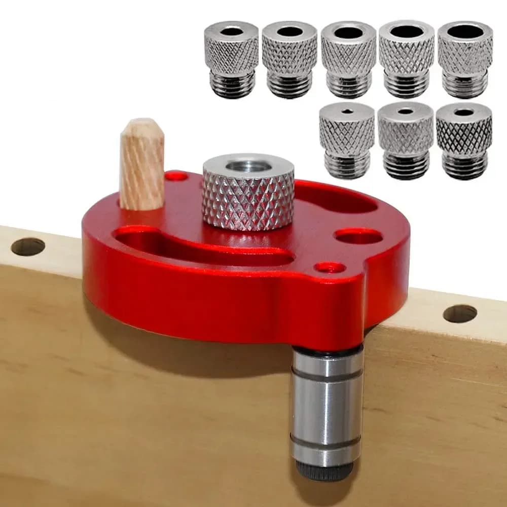 מדריך חורים כיסי (Pocket Hole) אנכי משופר למרכז עצמי 3-10mm